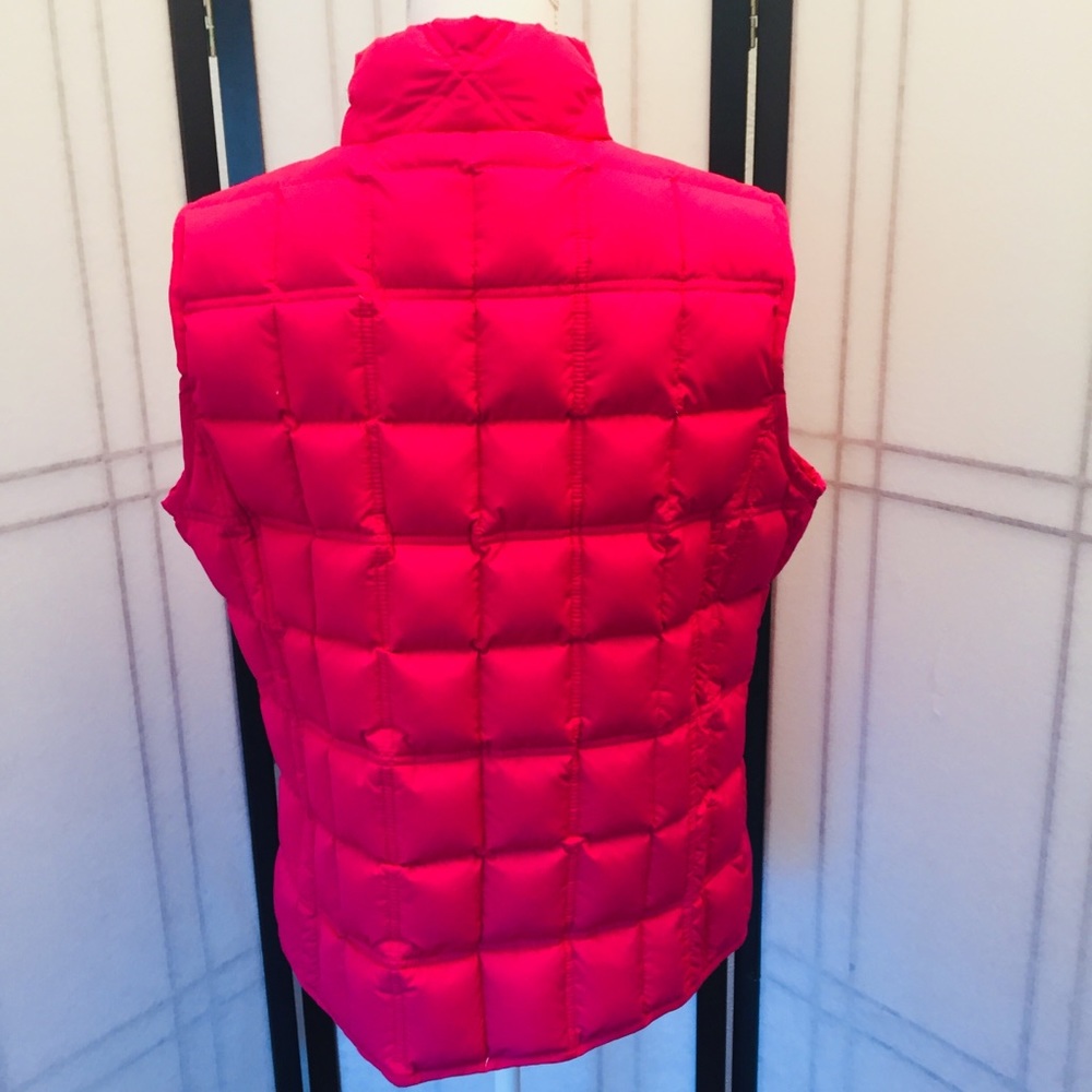 Pendleton Original Pink Down Puffer Vest Large - image 6